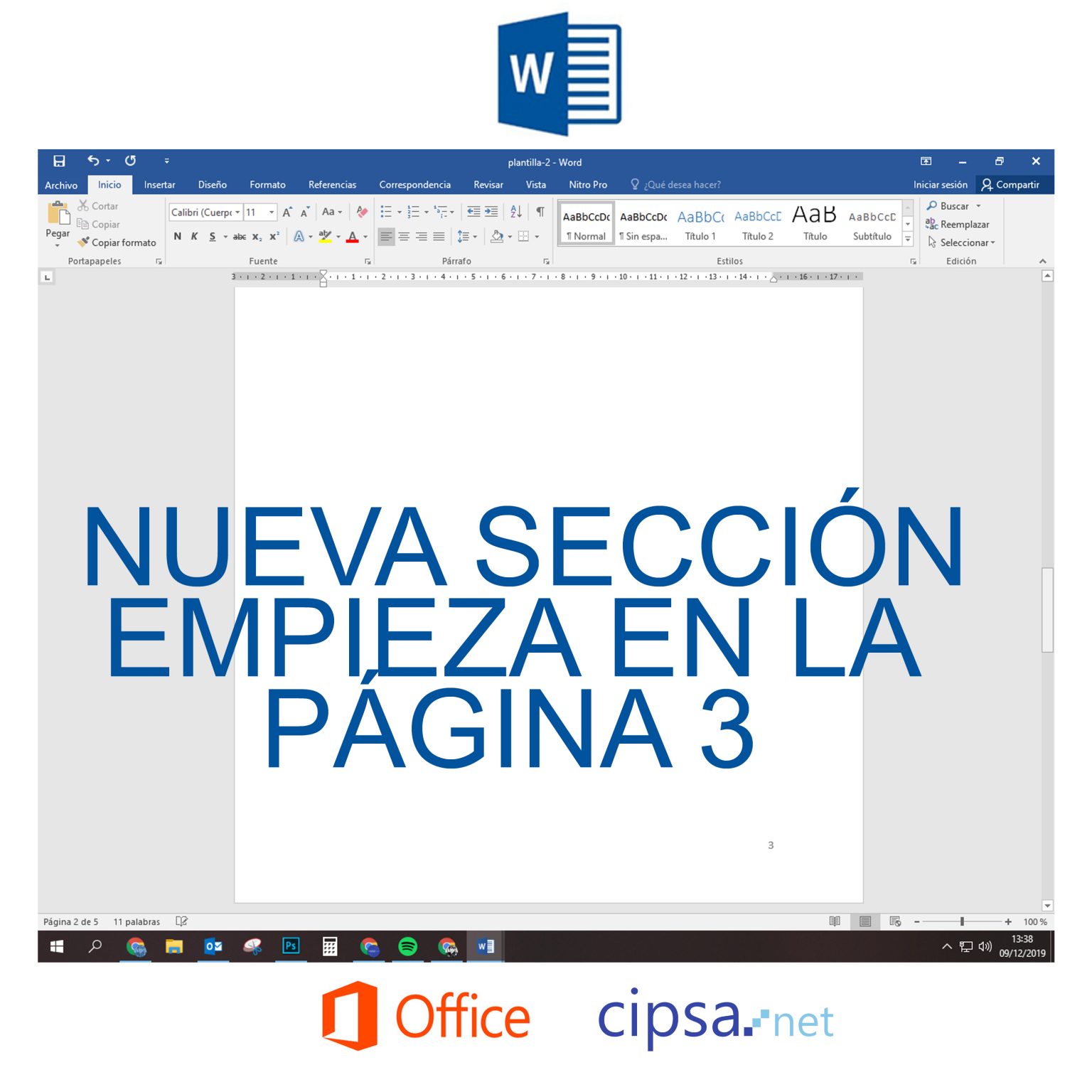 Tutorial Paginaci N Word Por Secciones