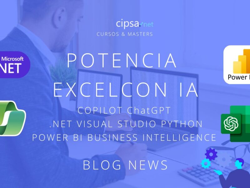 POTENCIA EXCEL CON INTELIGENCIA ARTIFICIAL CHAT GPT COPILOT POWER BI VISUAL STUDIO PYTHON