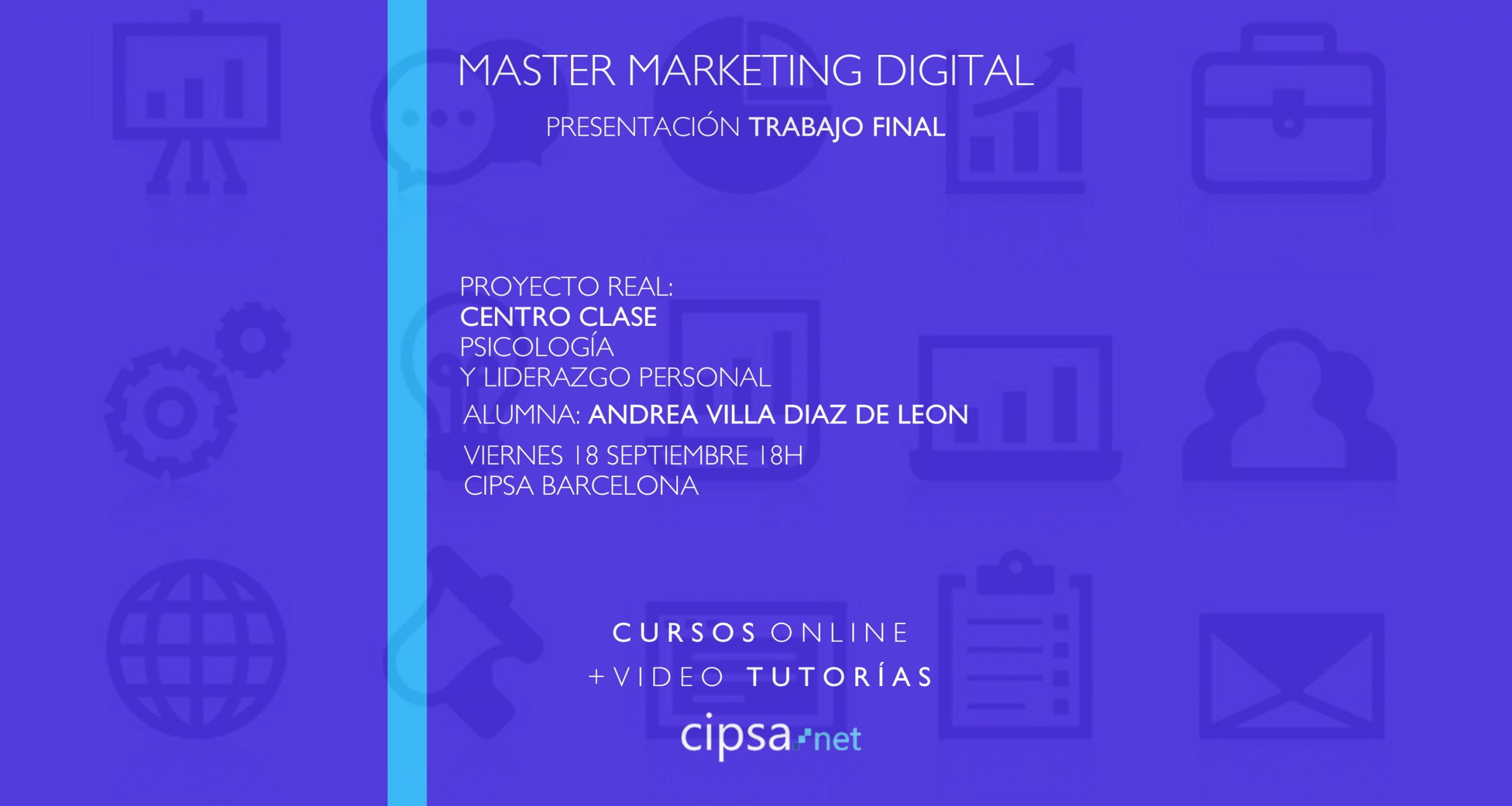 Presentación Trabajo final Máster Marketing Digital Barcelona