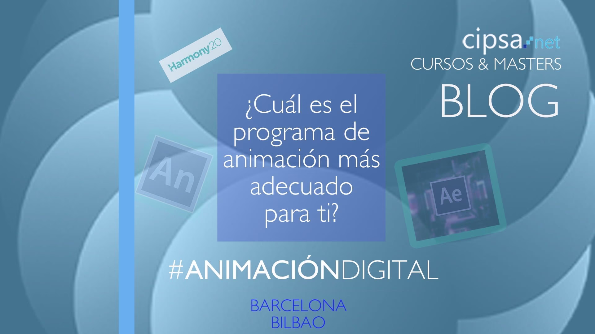 CURSO ANIMACIÓN DIGITAL MEJORES PROGRAMAS COMPARATIVA ANIMATE AFTER EFFECTS HARMONY 2021