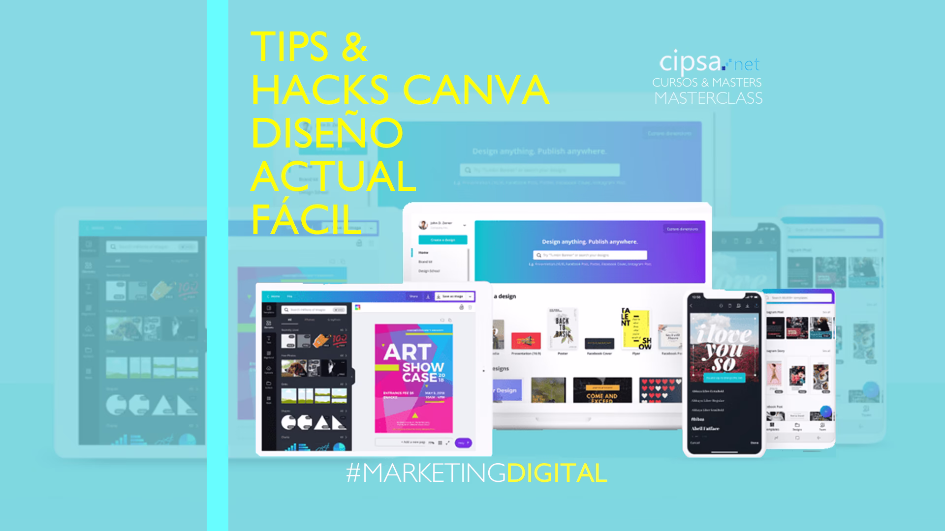 Descubre los mejores trucos de CANVA, herramienta de moda de diseño multiplataforma.