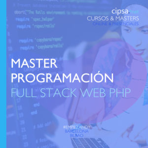 master programacion full stack web developer php javascript html css