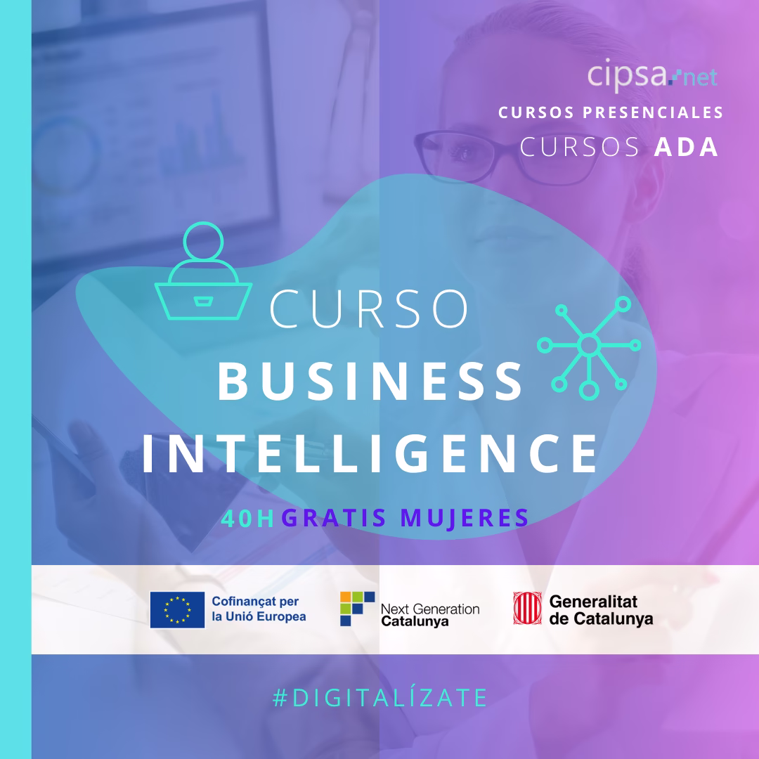 ? ¡Empodérate con CIPSA gracias a los cursos gratuitos subvencionados por la Unión Europea del SOC! ? Cursos intensivos de solo 2 semanas (40h) ? Objetivo: ayudar a eliminar la brecha de género en el mundo digital y en las nuevas tecnologías, y fomentar a que haya más mujeres en este sector laboral que tiene alta demanda. ? Curso Business Intelligence ? Curso Videojuegos HMTL5 ? ¡Apúntate! Plazas limitadas: estudiantes@cipsa.net ? Empezamos en febrero 2024. + info: https://cipsa.net/cursos-ada-mujeres-gratuitos/ . . . #cursos2024 #cursosADA #donatic #donestic #cursosdigitalización #cursobusinessintelligence #cursosparamujeres #cursos #cursosgratis #trabajo #eixample #santantoni #barcelona #jocreo #madeinbarcelona #oportunidades #aprende #estudia #cursosSOC #cursosgencat #cursosdones #brechadigital #brechadegenero #empoderamiento #sororidad