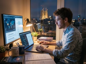 Diferencia entre IA generativa y automatización