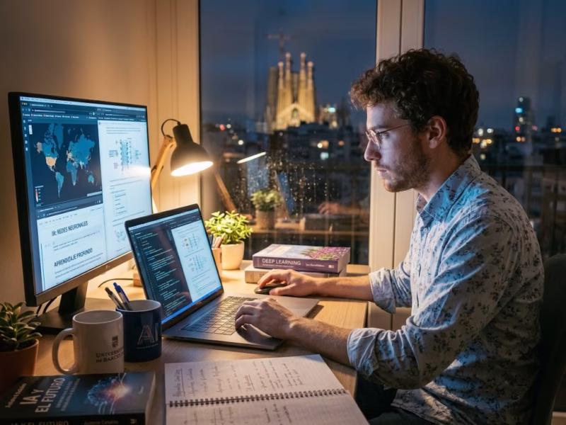 Diferencia entre IA generativa y automatización