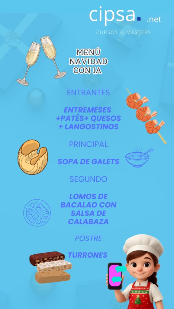 menu especial navidad canva