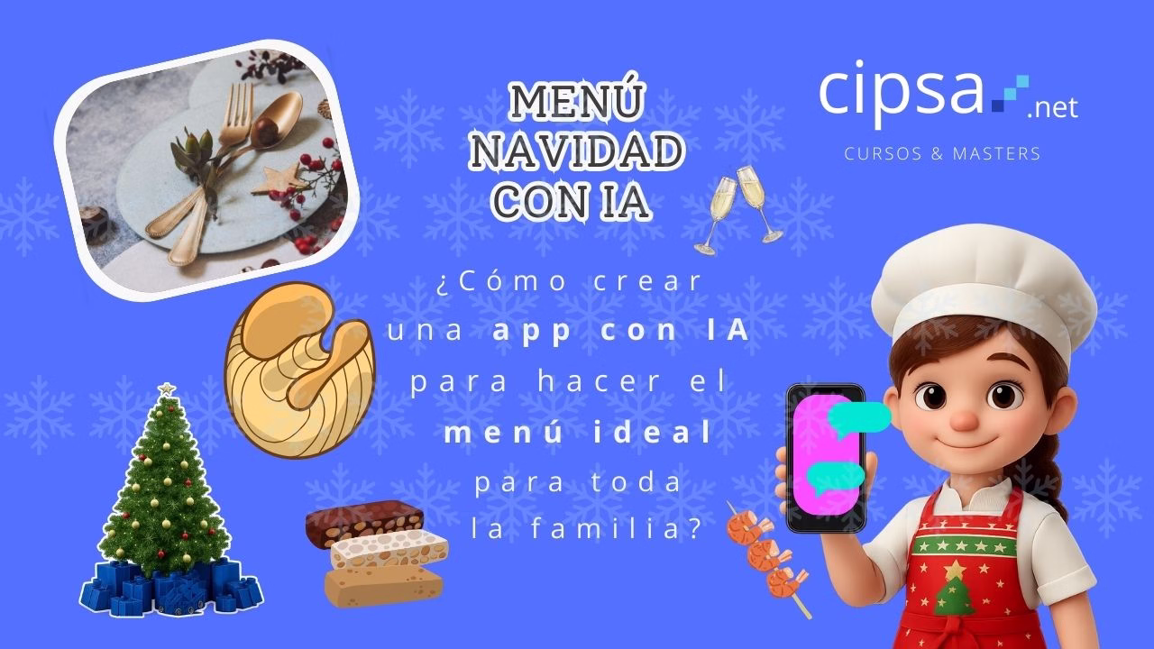 ¿Cómo crear menú personalizado con Inteligencia Artificial para toda la familia en Navidad?