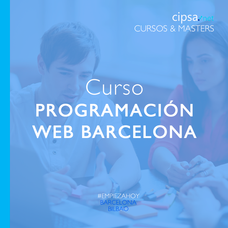 curso programacion web barcelona