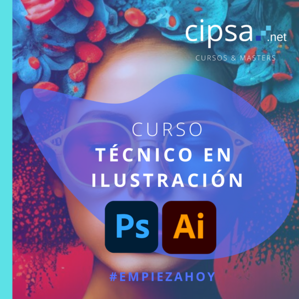 curso técnico ilustración digital cipsa barcelona bilbao online ILUSTRATOR PHOTOSHOP