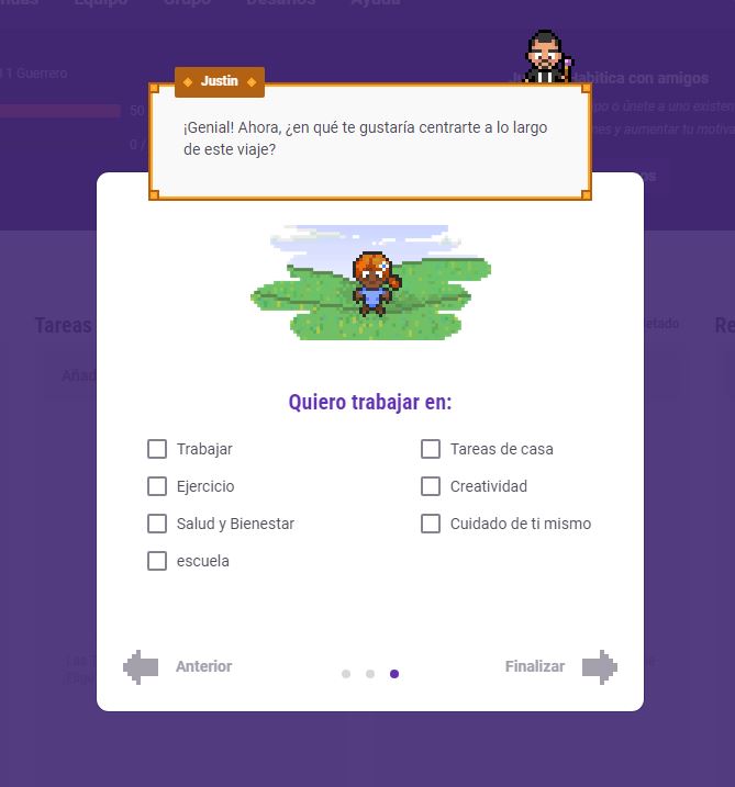 habitica Ia gratis para mejorar productividad, soft skills, creatividad, etc.