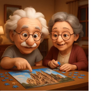 regalos personalizados originales idóneos para toda la familia con tu agente IA SAGRADA FAMILIA PUZZLE IDEA