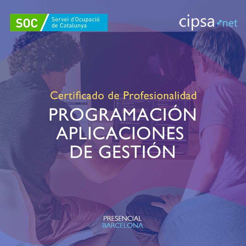 Curso Certificado de profesionalidad en Programación en lenguajes estructurados de aplicaciones de gestión IFCD0111