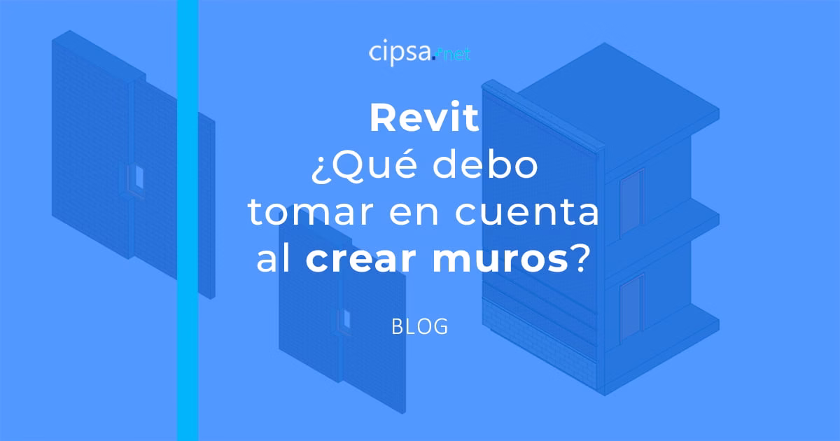 revit que debo tomar en cuenta al crear muros portada