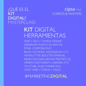 kit digital Categorías de soluciones del Kit Digital