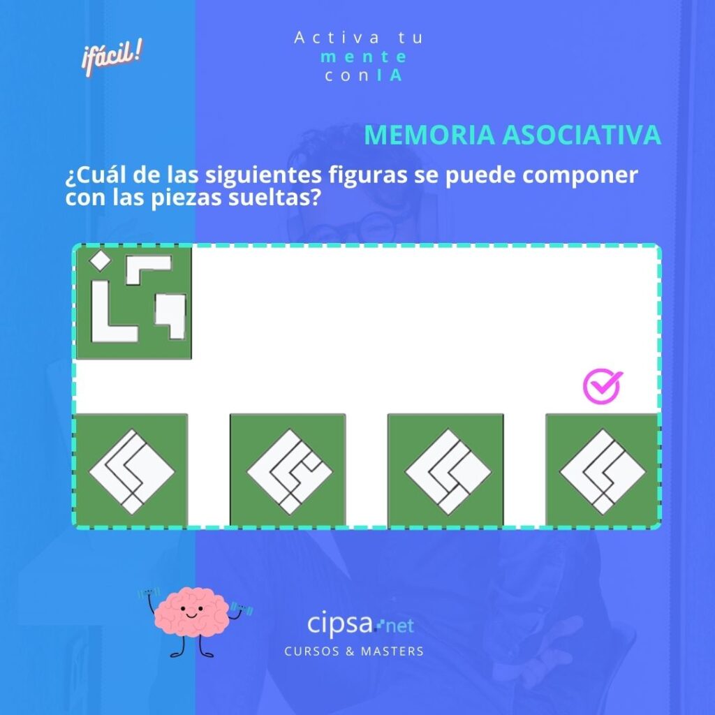 cipsa-cursos-IA-mente-activa-taller-ejercicios-memoria-estudiantes-actividades-tipos-inteligencia-aptitud-verbal-comprensión memoria asociativa 