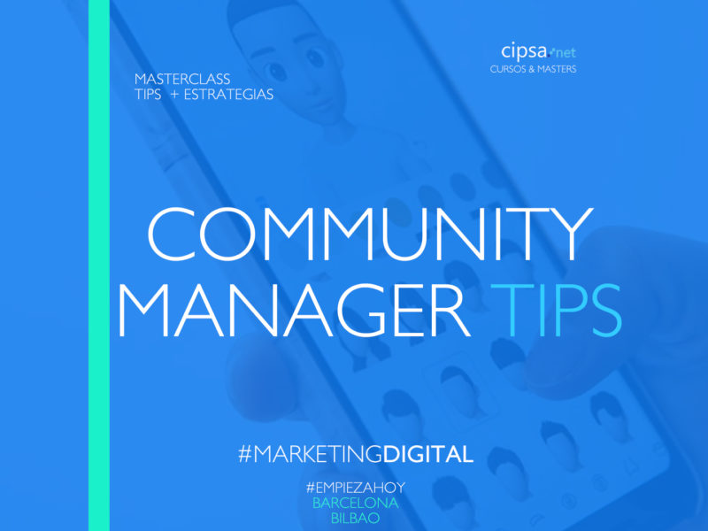 Community manager tips redes sociales estrategias contenidos de valor branding SEO