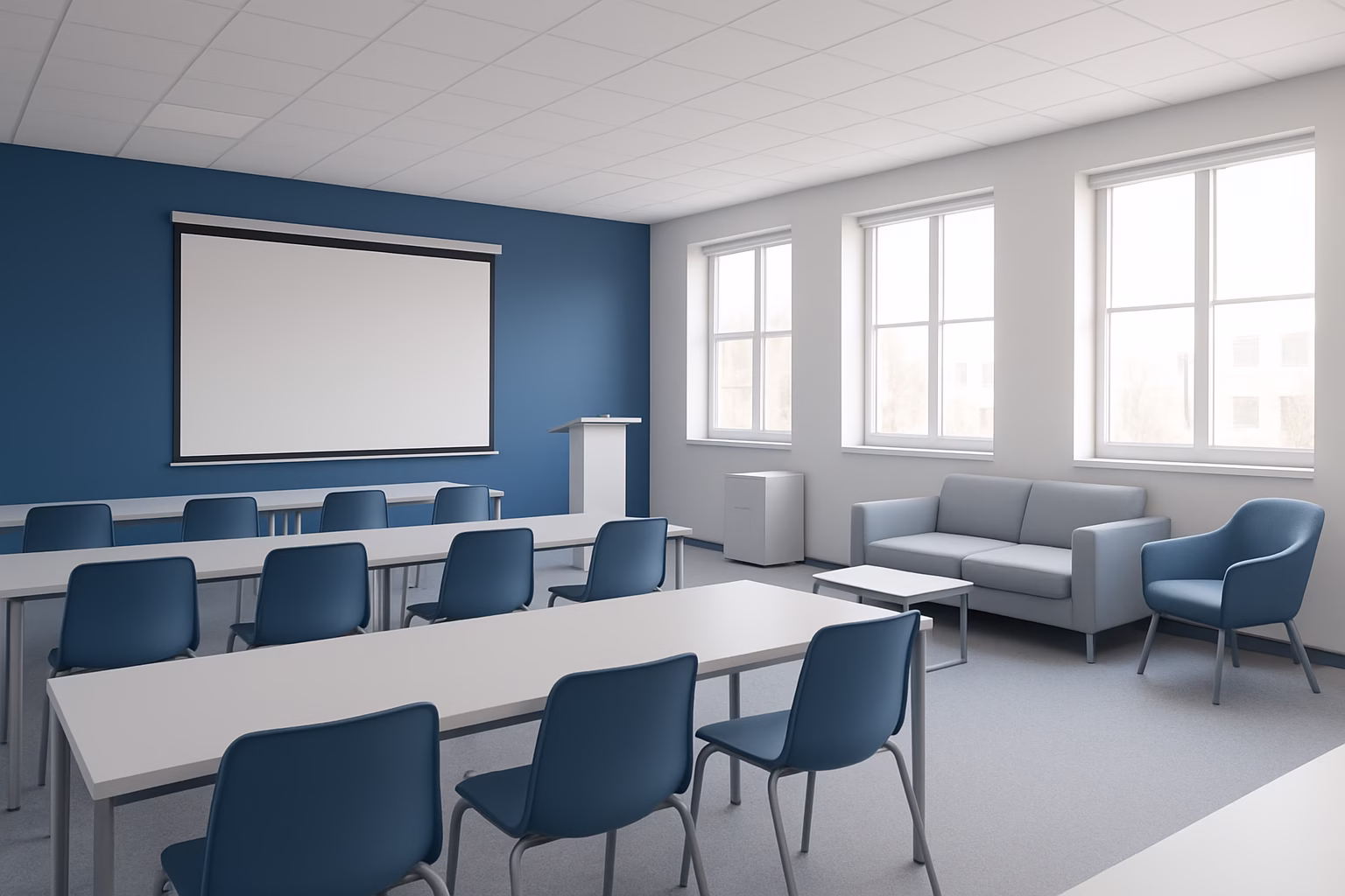 3D Studio Max interiorismo - realistic interior design rendering using 3D Max with natural lighting and moder | CIPSA