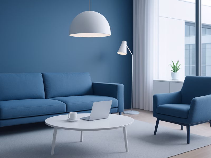 3D Studio Max interiorismo - detailed 3D rendering of a modern interior living room, including furniture and | CIPSA
