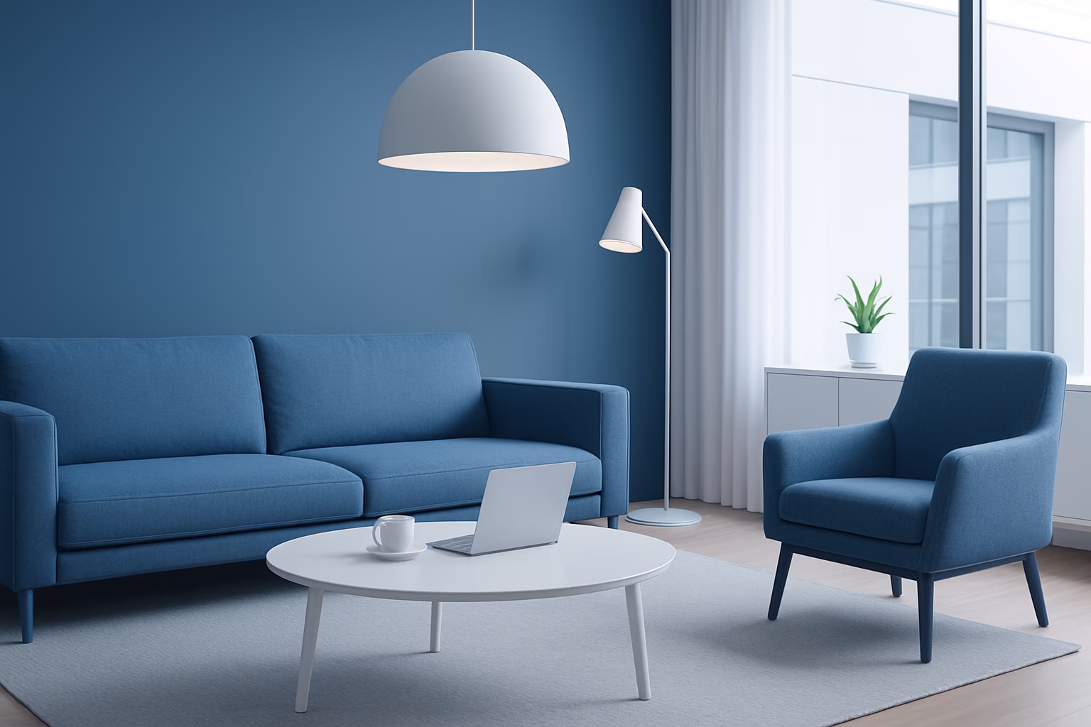3D Studio Max interiorismo - detailed 3D rendering of a modern interior living room, including furniture and | CIPSA