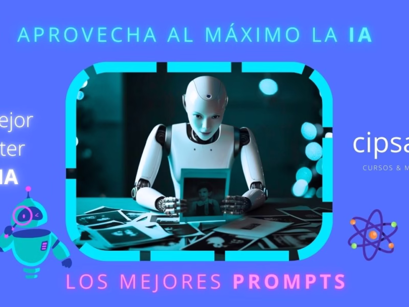 Tips clave para entender la Inteligencia Artificial: Ahora gracias a la IA puedes optimizar tus tareas seas como seas, pero sobretodo está indicada para tareas de oficina y gestión de proyectos: Aprende a pensar como un Jefe, actúa como un profesor, expertos de cualquier tema, y adelántate al futuro.