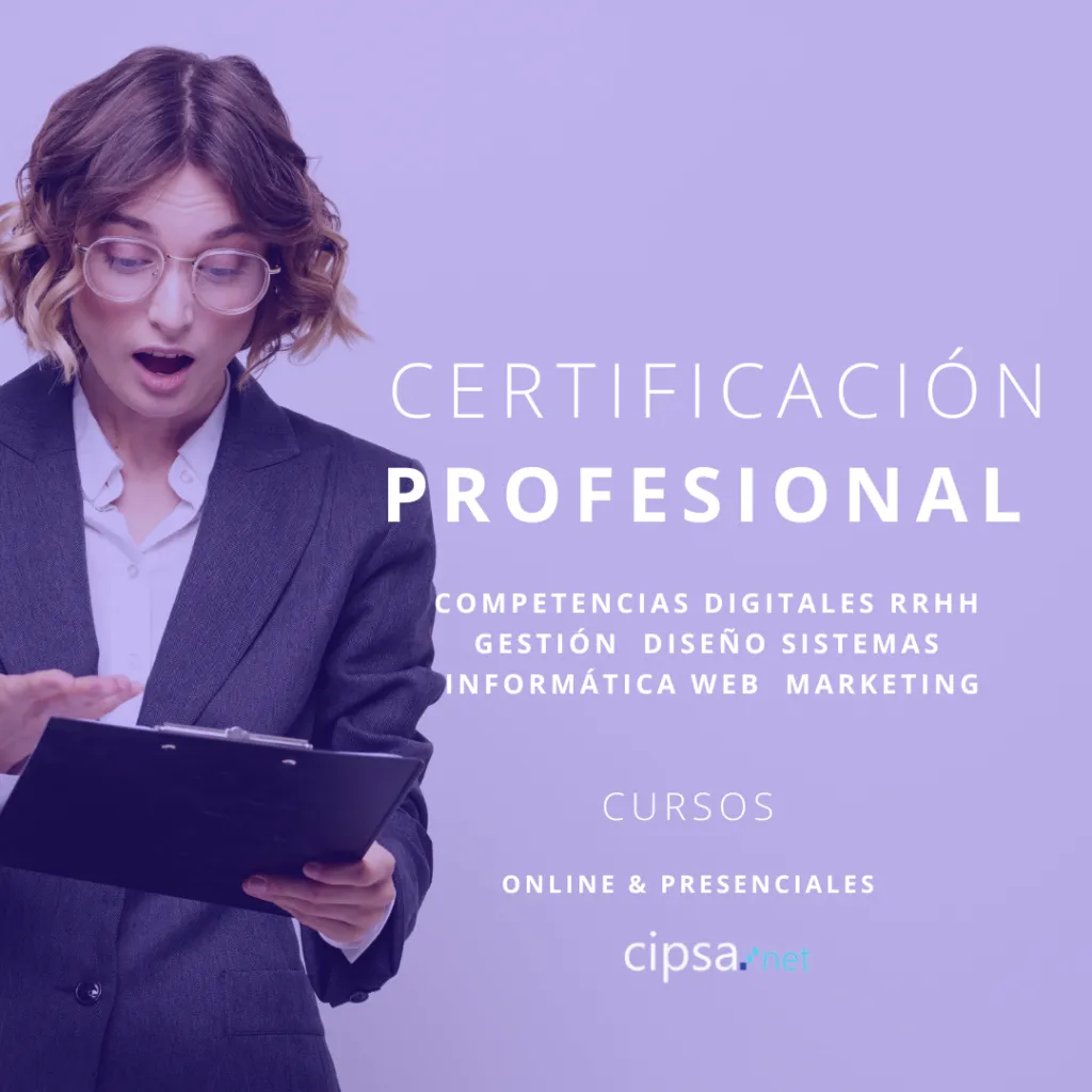 Cursos de certificación profesional SEPE SOC CIPSA