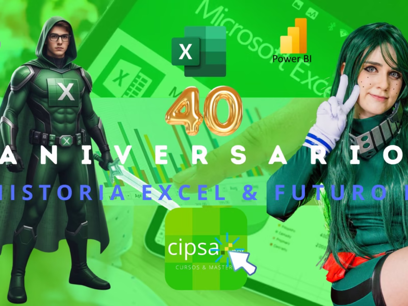 Historia del Excel y futuro con Inteligencia Artificial CURSOS EXCEL ONLINE PRESENCIALES BARCELONA