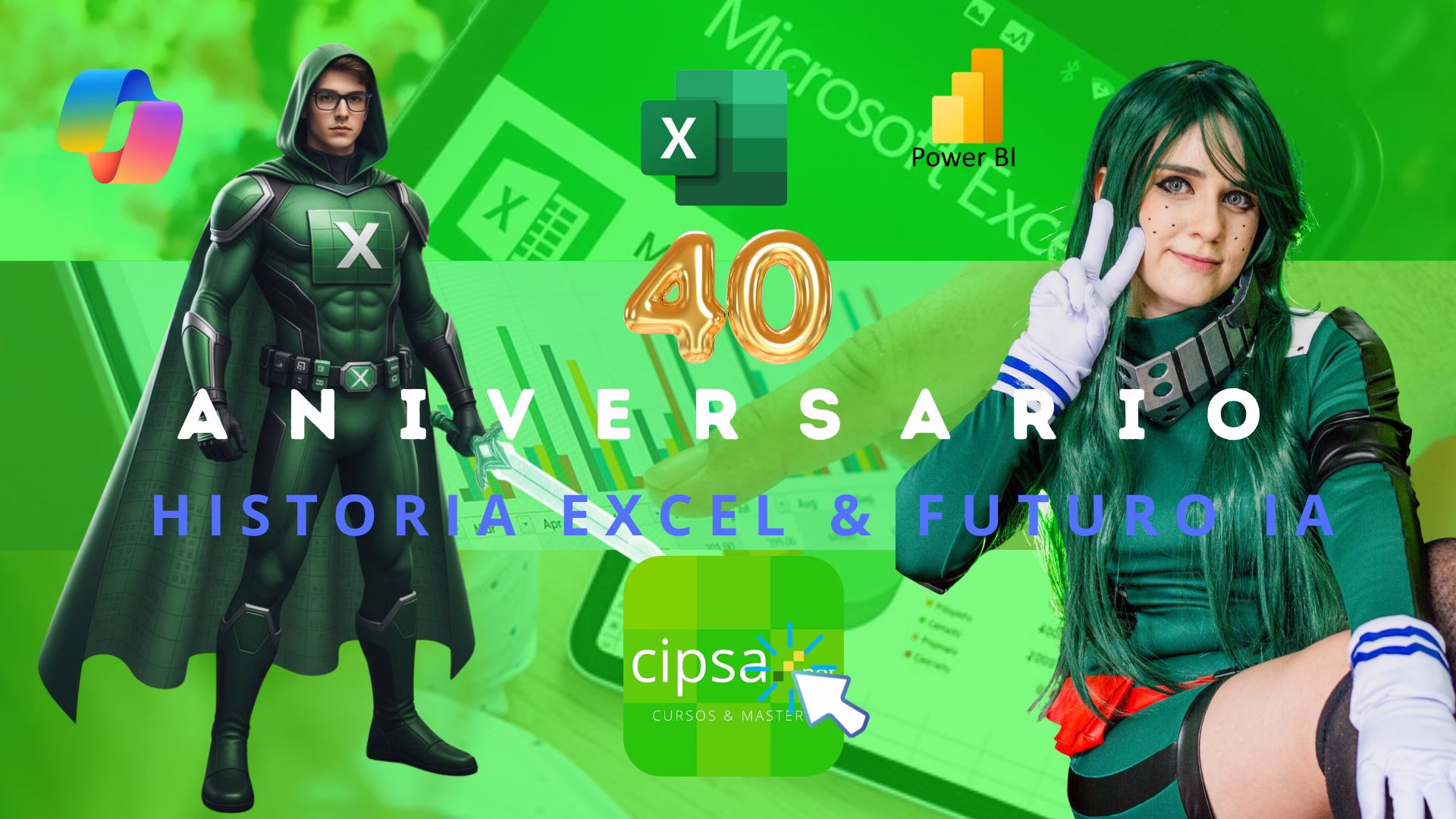 Historia del Excel y futuro con Inteligencia Artificial CURSOS EXCEL ONLINE PRESENCIALES BARCELONA