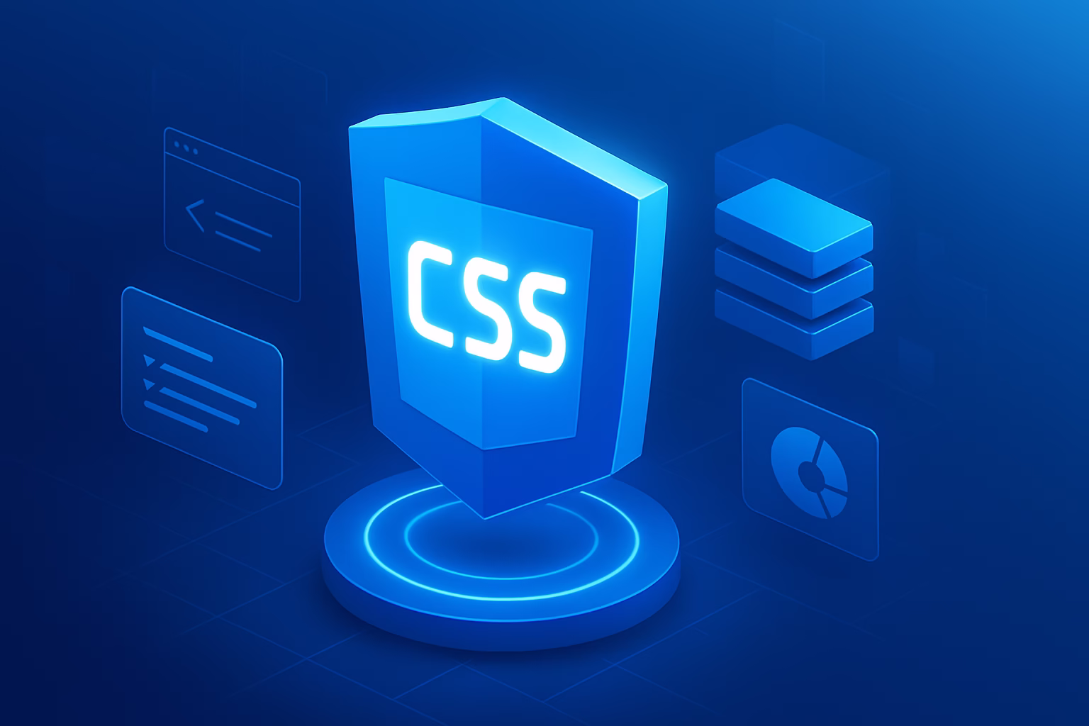 CSS3 Responsivo - futuristic CSS3 design futuristic concepts, vibrant colors, no text no logos, 16 | CIPSA