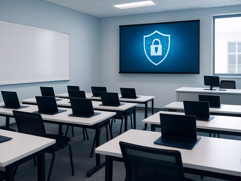 cursos ciberseguridad Barcelona - professional classroom setting for cybersecurity course | CIPSA
