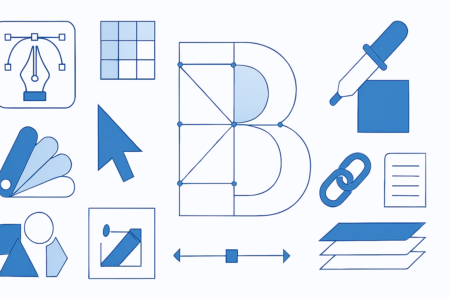 Illustrator branding - An infographic of Adobe Illustrator tools and features for branding, professiona | CIPSA