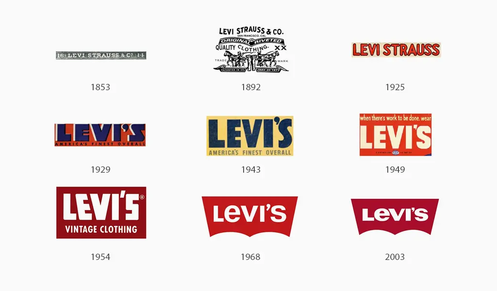 los mejores logos historia levis