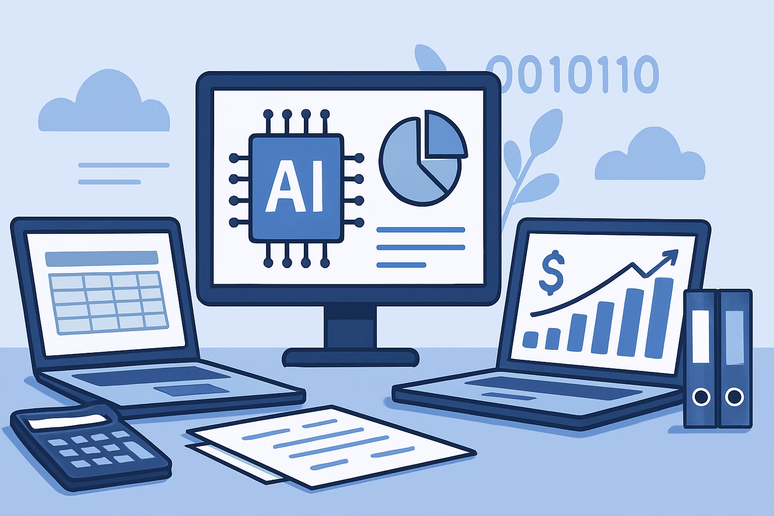 Plan General de Contabilidad - Professionals working with artificial intelligence tools in accounting, professi | CIPSA